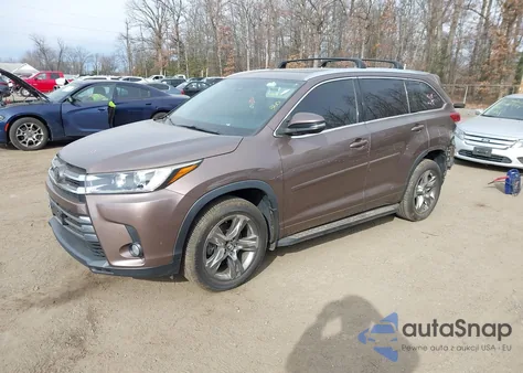 2018 Toyota Highlander Limited Platinum z USA, uszkodzony, nr VIN 5TDDZRFH5JS880216